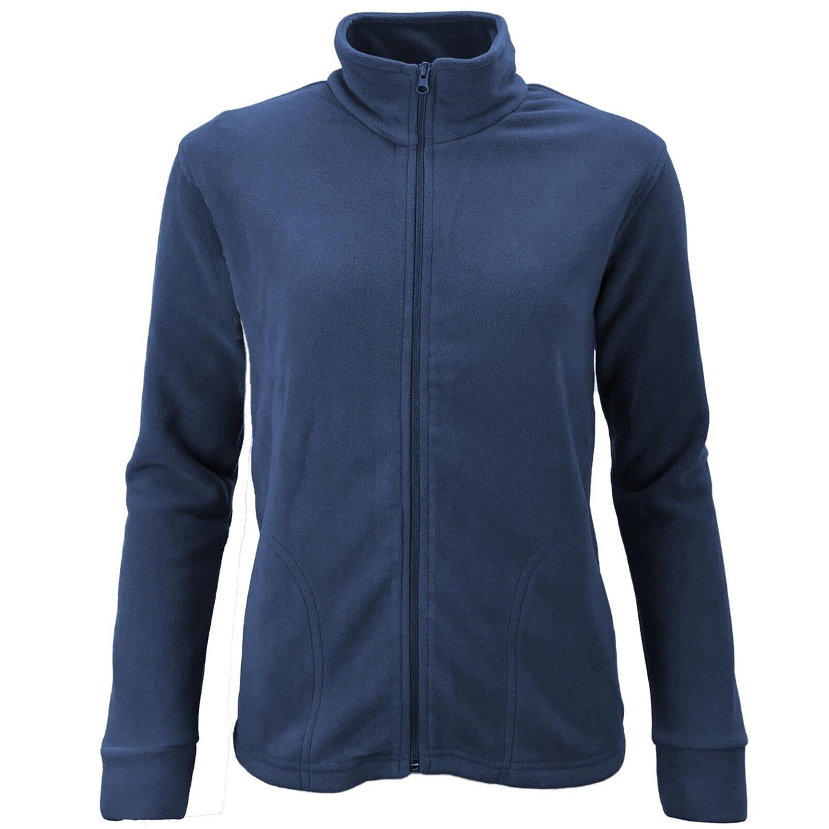Womens Lightweight Micro Fleece Zip Top