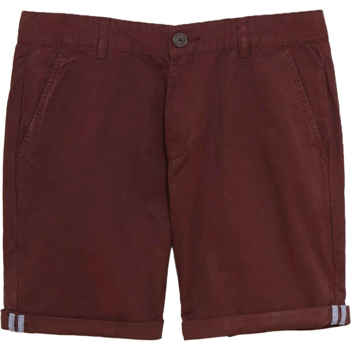 Mens Casual Cotton Summer Chino Shorts