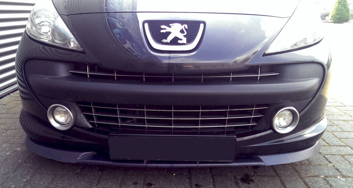Maxton Design - Aftermarket  FRONT SPLITTER PEUGEOT 207 STANDARD PREFACE (2006-09)
