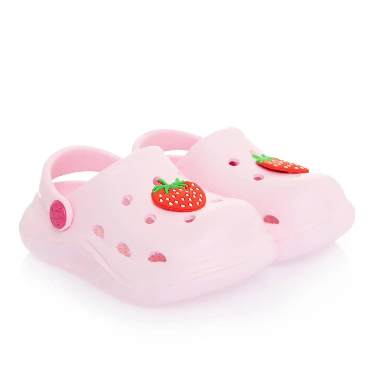 HelloBaby Strawberry Detail Baby Pool Slides - Pink