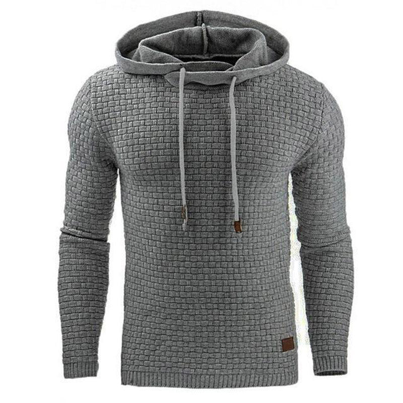 Men's Hoodie Sweatshirt - 65% Cotton 35% Polyester Pullover