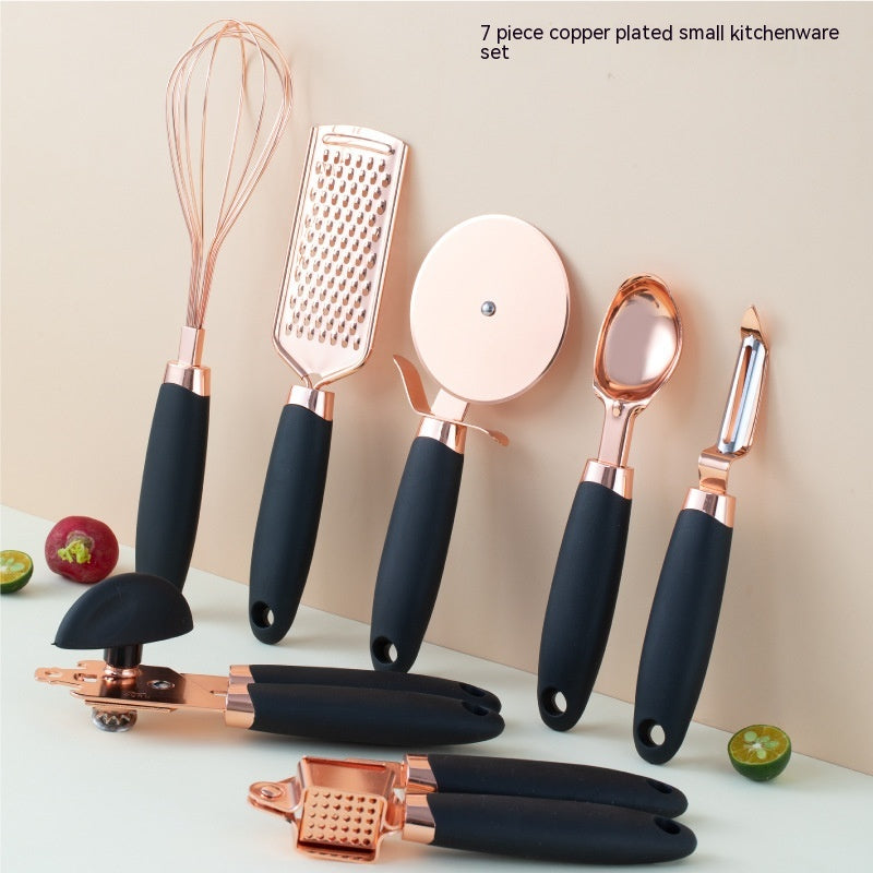 Kitchen Peeler Set - Copper-Plated Household Peeler Gadgets