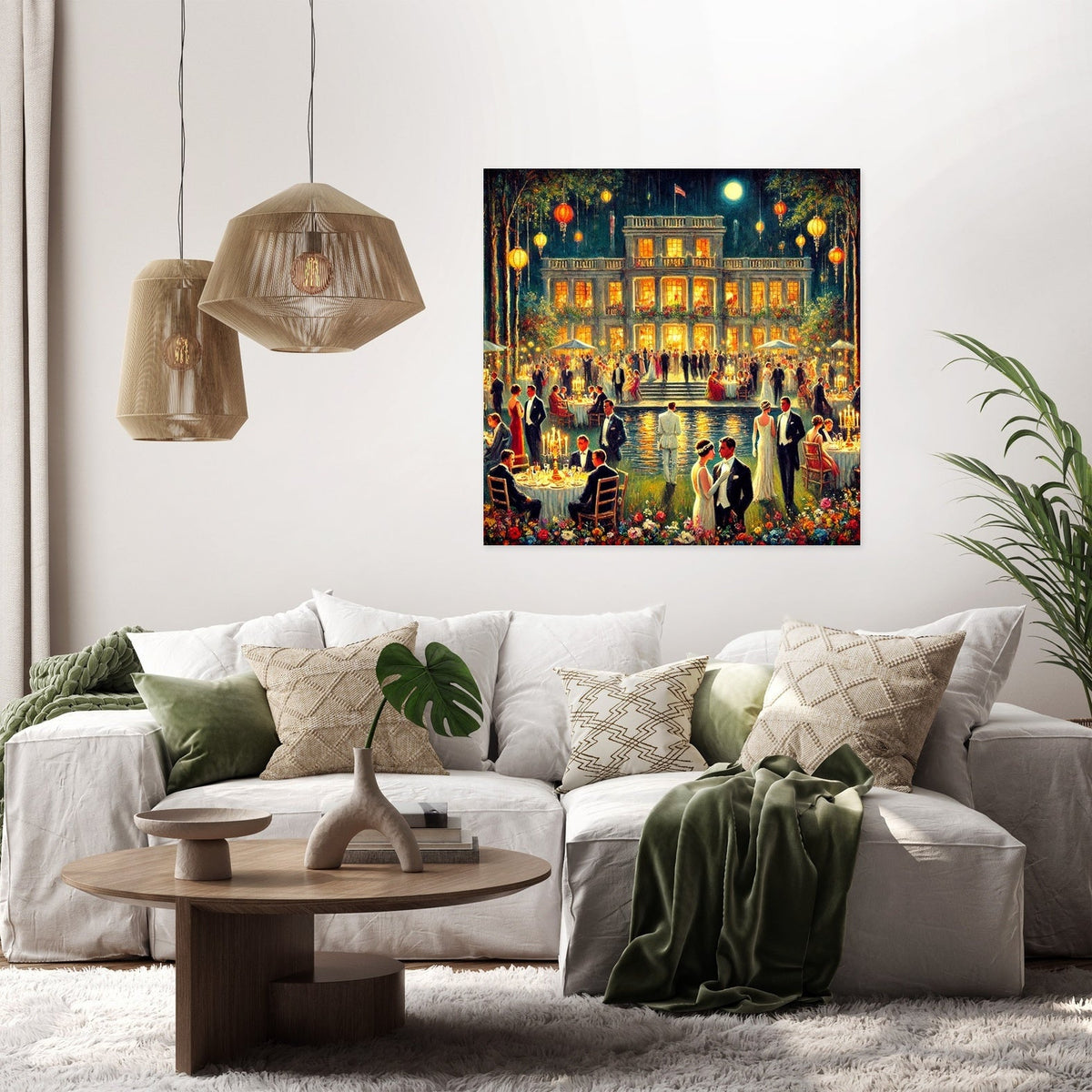 Gatsby's Enchanted Evening Canvas