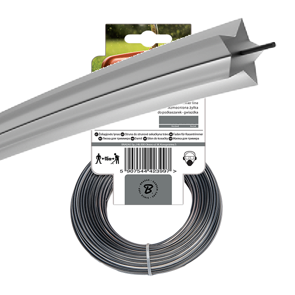 Strimmer Line Ripper Dual Star 2mm x 50m