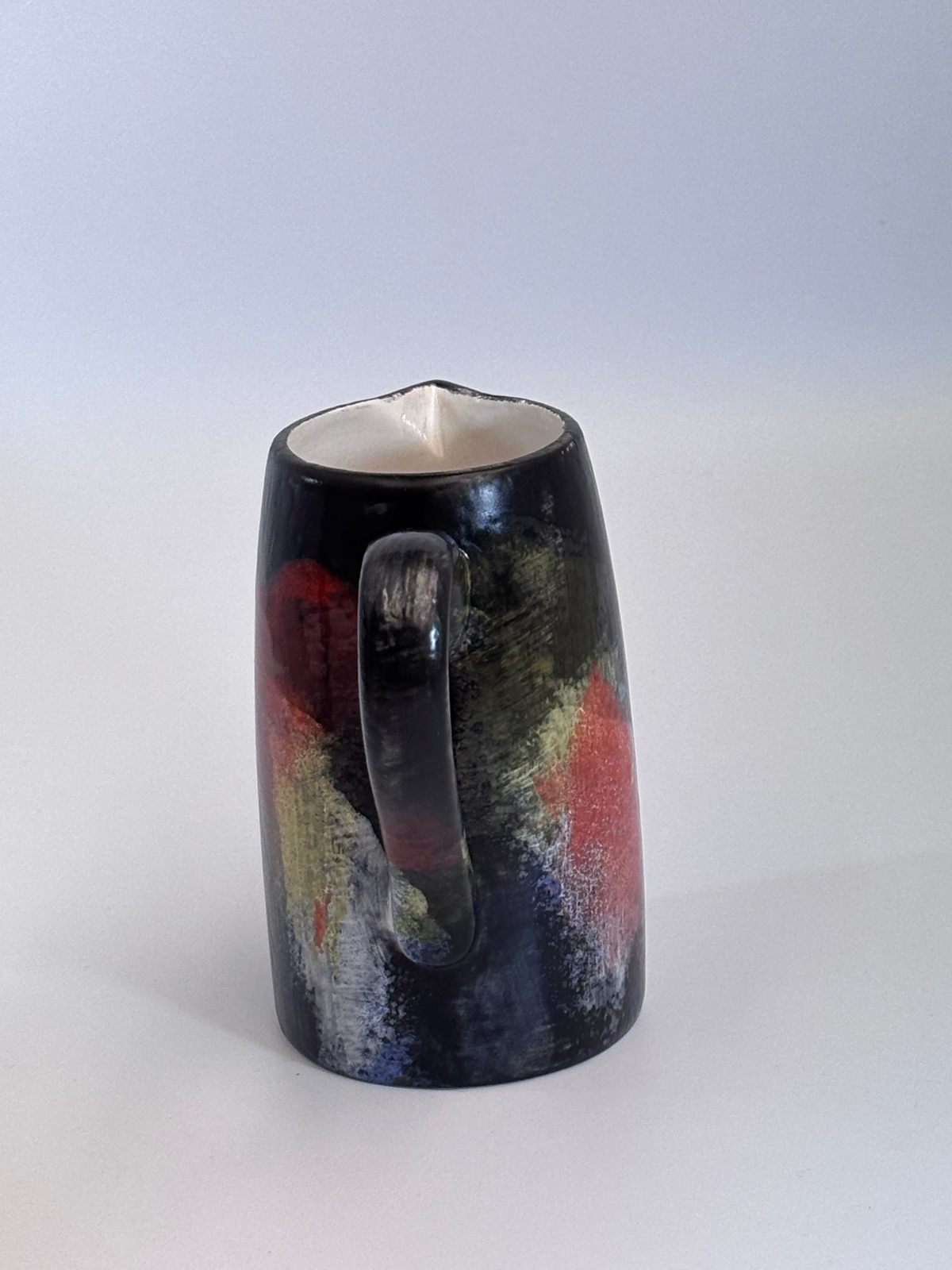 Milk Jug Abstract Glaze