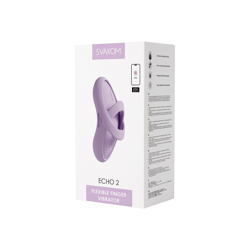 Svakom Echo 2 Finger Vibrator Lilac