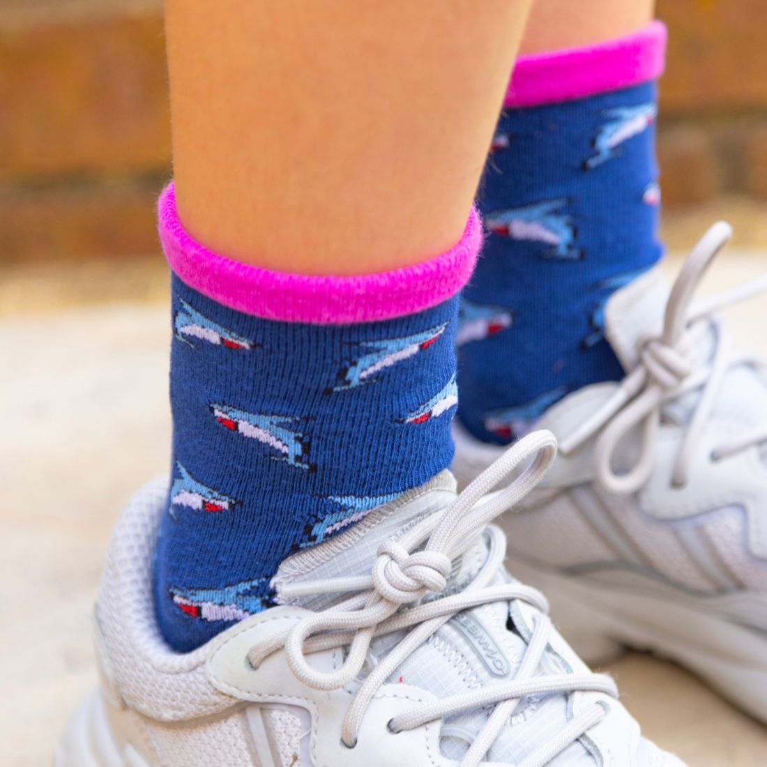 Sharks Matching Bamboo Socks (Adult & Child)