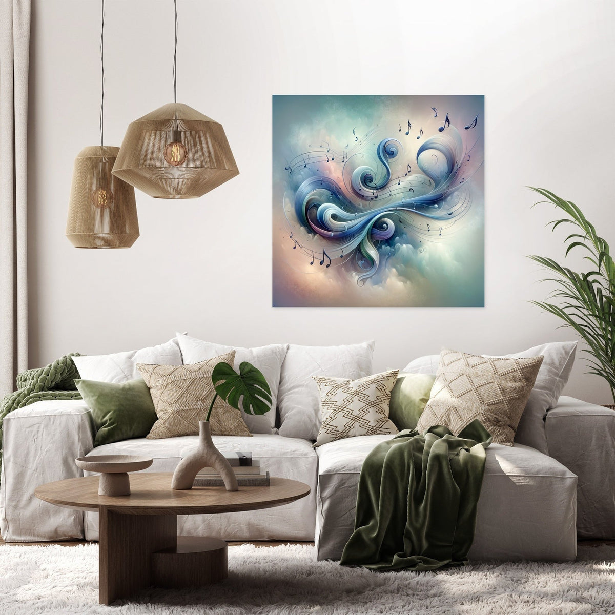 Abstract Symphony Canvas