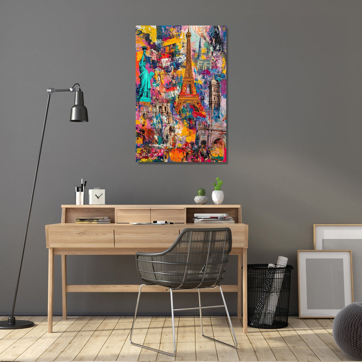 Global Icons Chaos Canvas