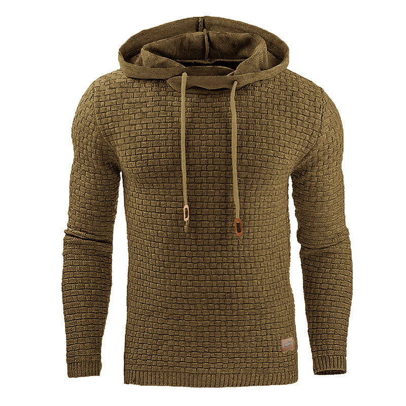 Men's Hoodie Sweatshirt - 65% Cotton 35% Polyester Pullover