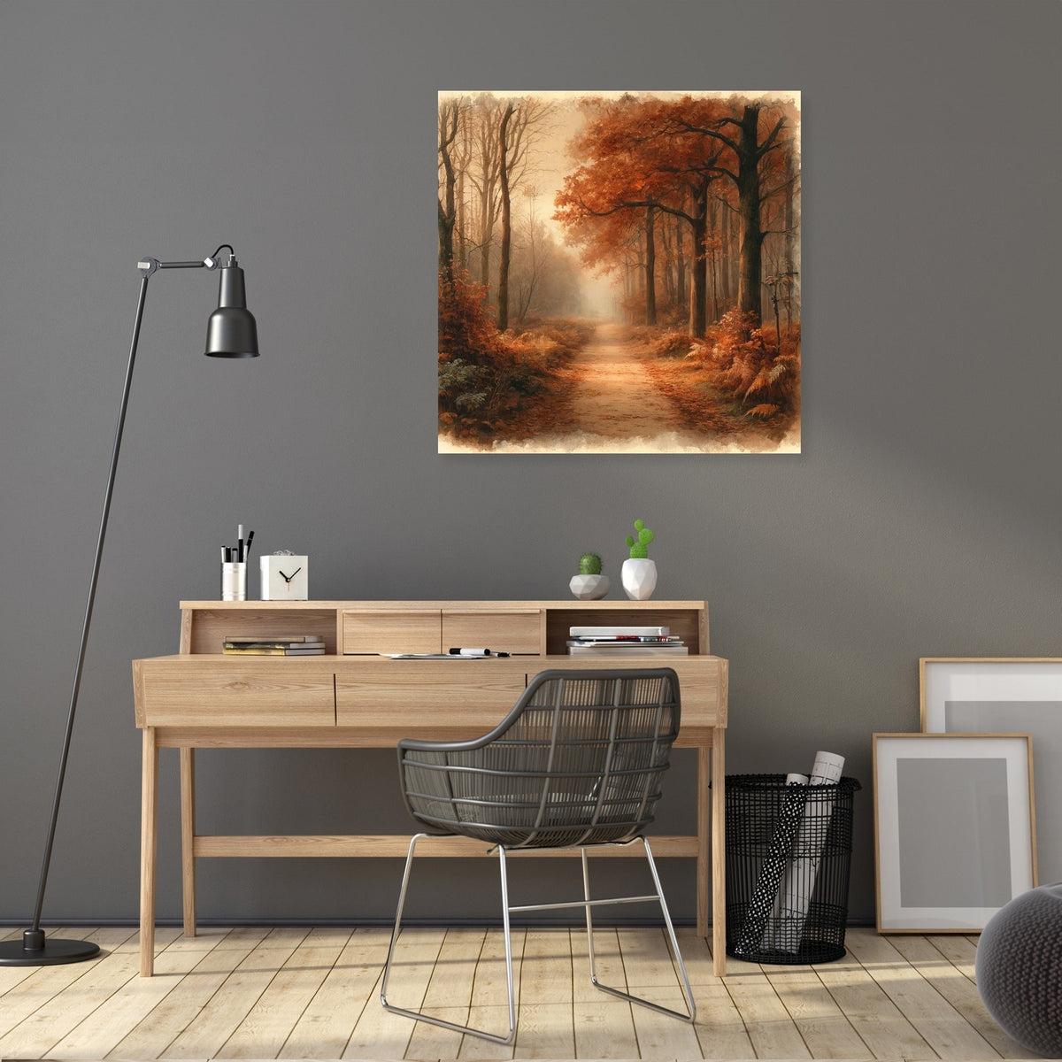 Autumn Pathway Canvas