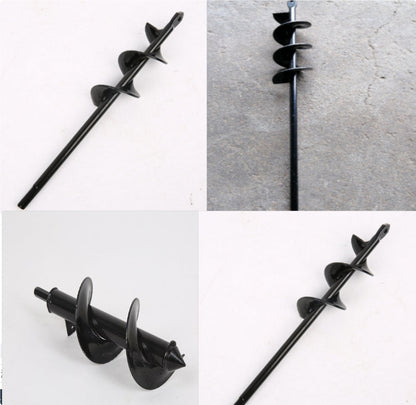 Charging Garden Screw Twist Pit Drill Bit