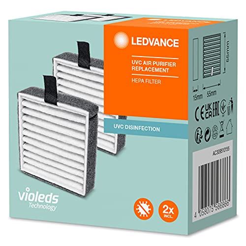 UVC Hepa Air Purifier Replacement Filter Pack Of 2