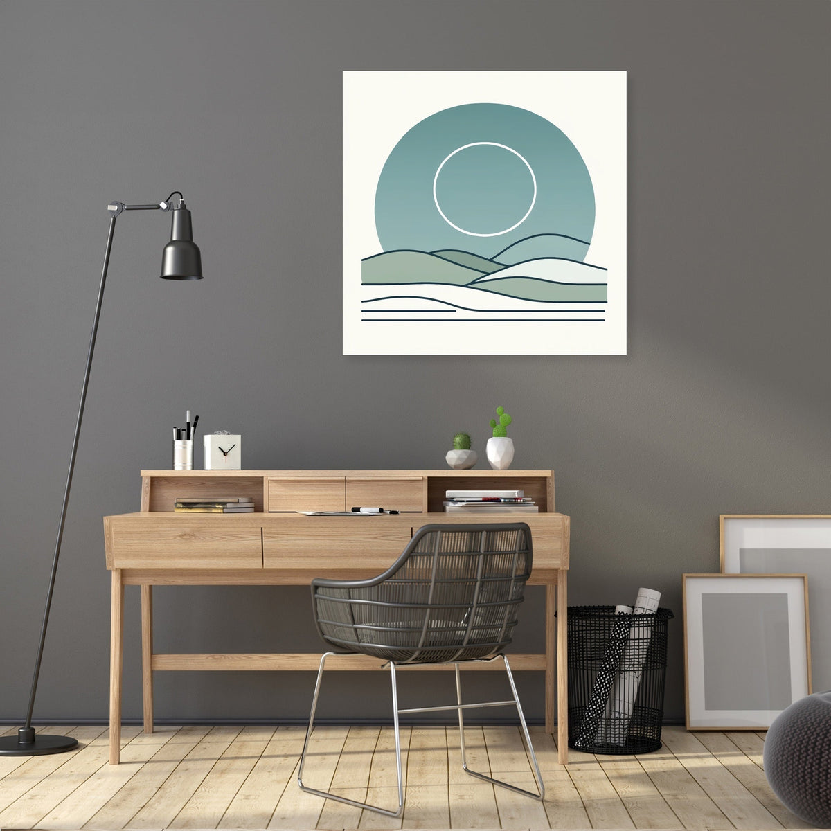 Subtle Harmony Canvas