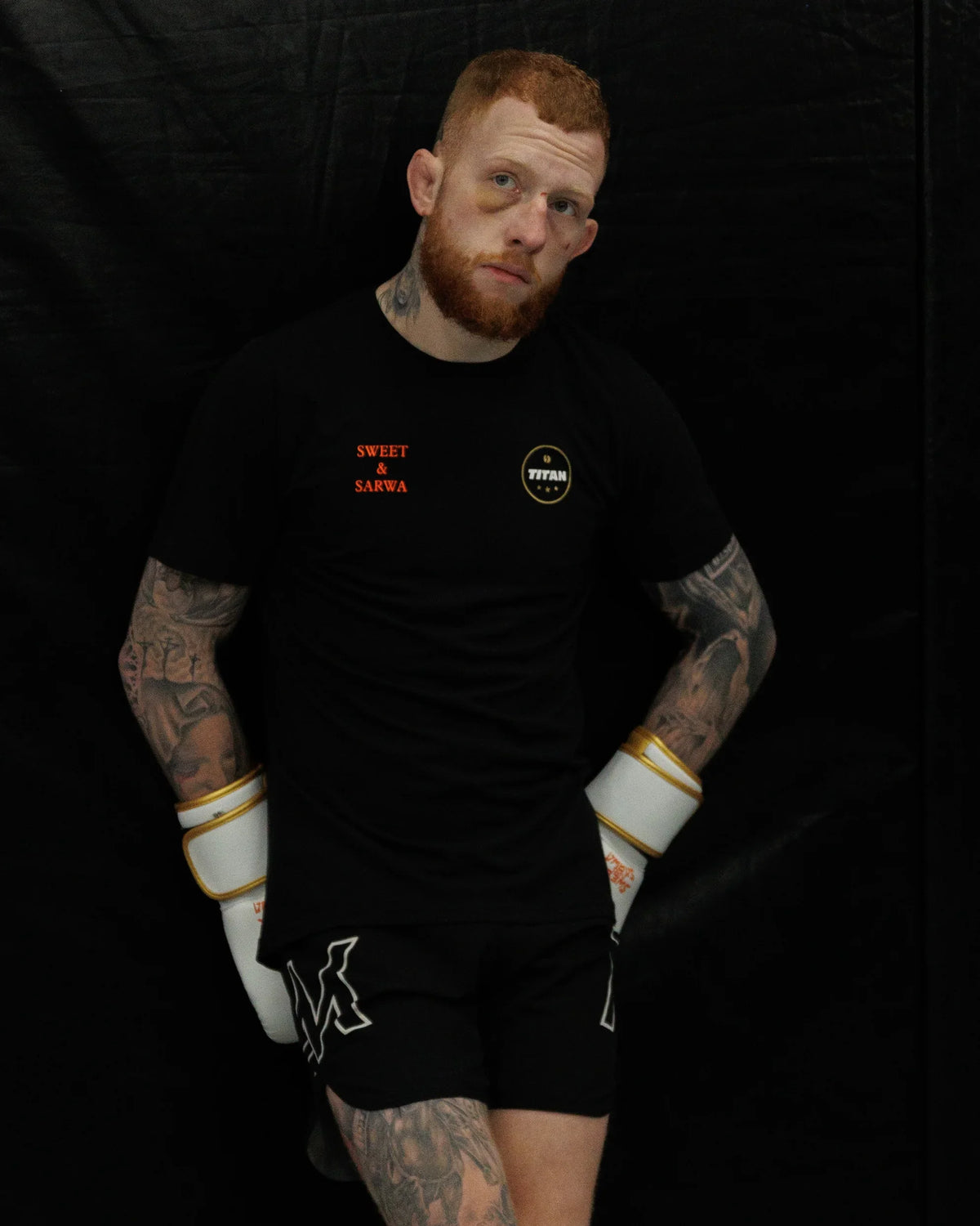 Titan Training T-Shirt – Midnight Black