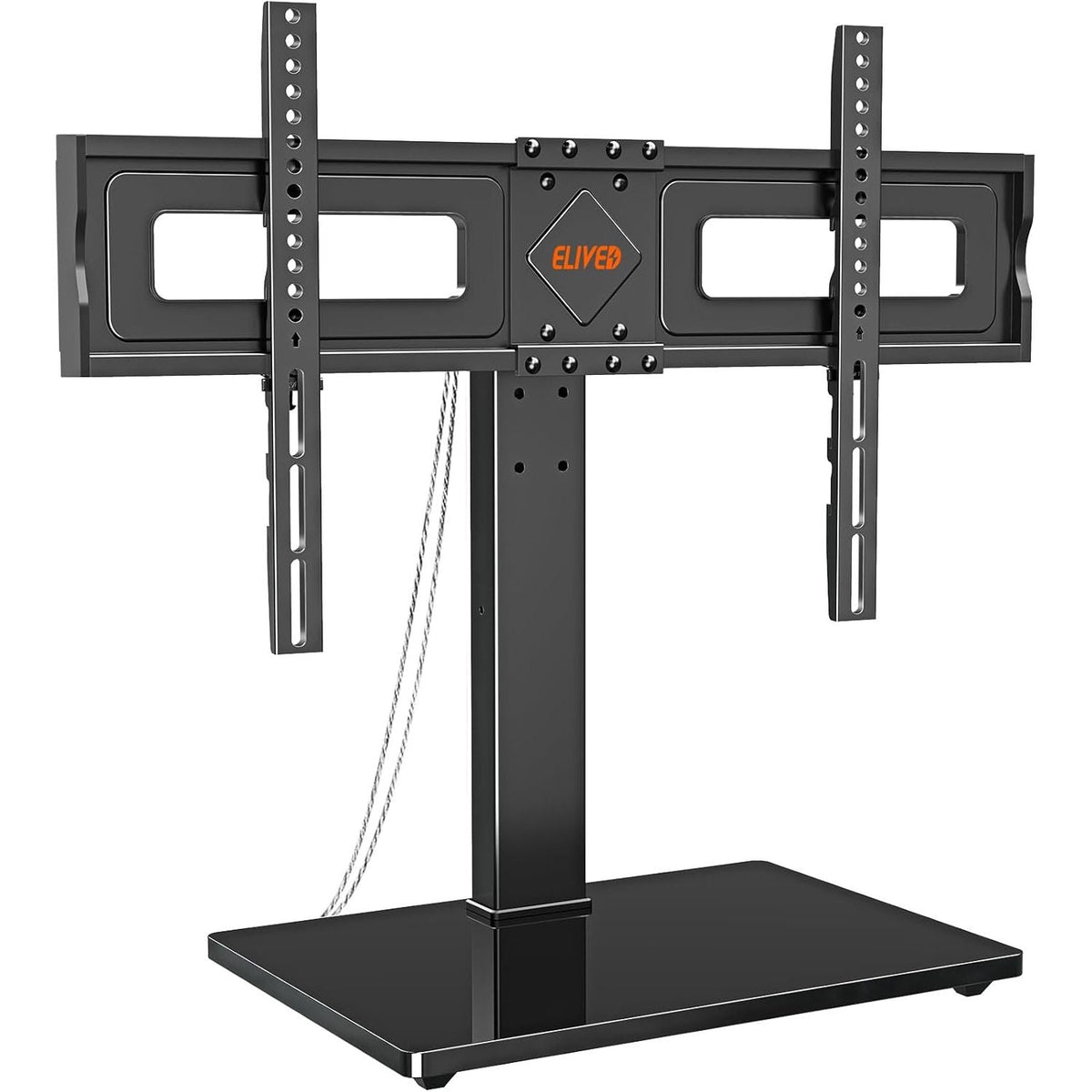 Swivel Table Top TV Stand 37-70 Inch Height Adjustable VESA ELIVED