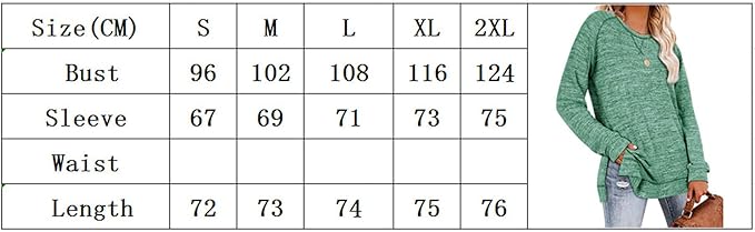 Women's Long Sleeve Top Crew Neck Sports Casual Blouse with Cross Detail