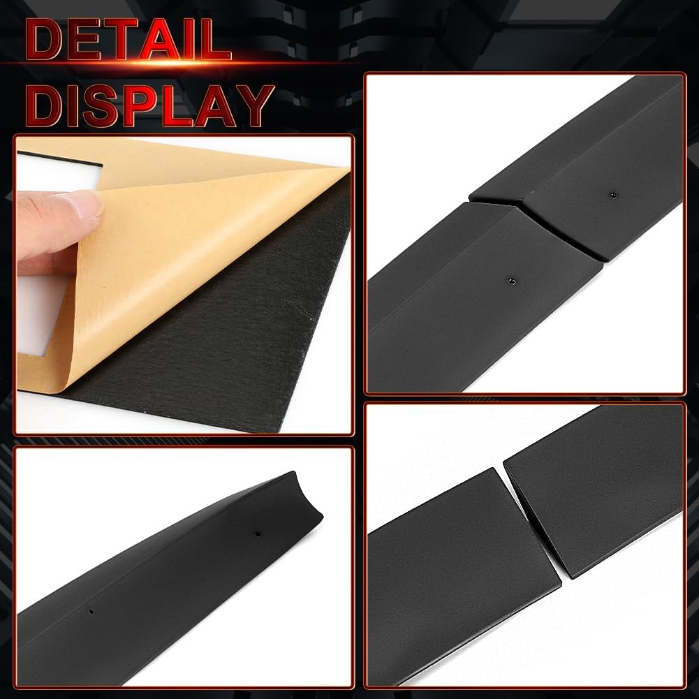 Ford Transit Custom Rear Roof Spoiler 2013-2020 Black Tailgate Wing GEARZAAR
