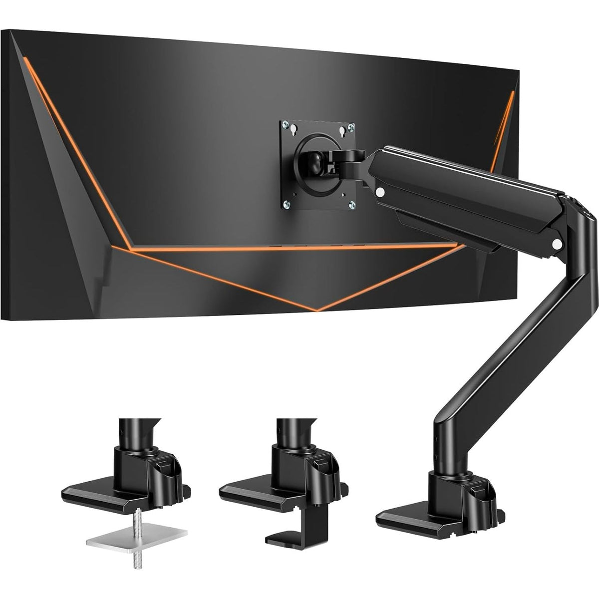 Ultrawide Monitor Arm 17-49 Inch Heavy Duty Gas Spring Mount ELIVED
