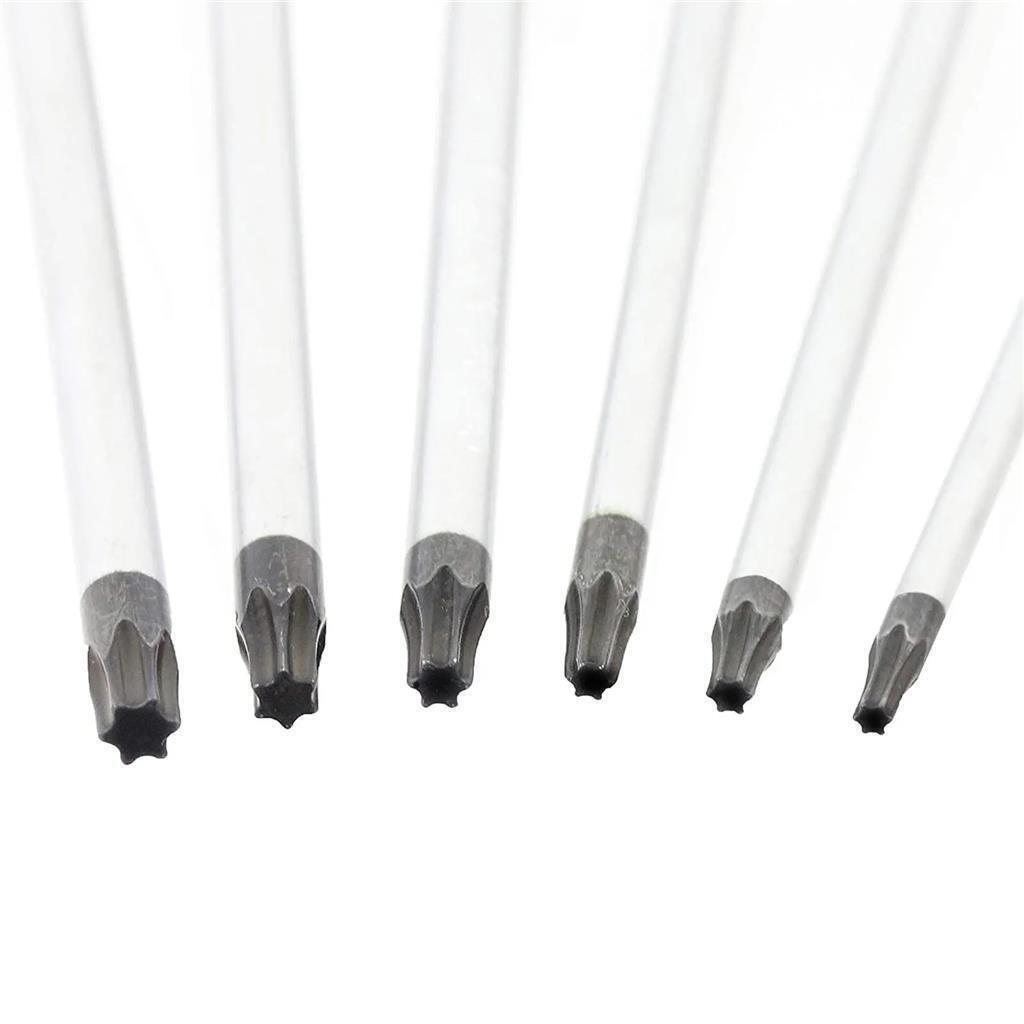 Star Screwdriver Set Extra Long Magnetic Torx T10-T30, 6Pc 360mm