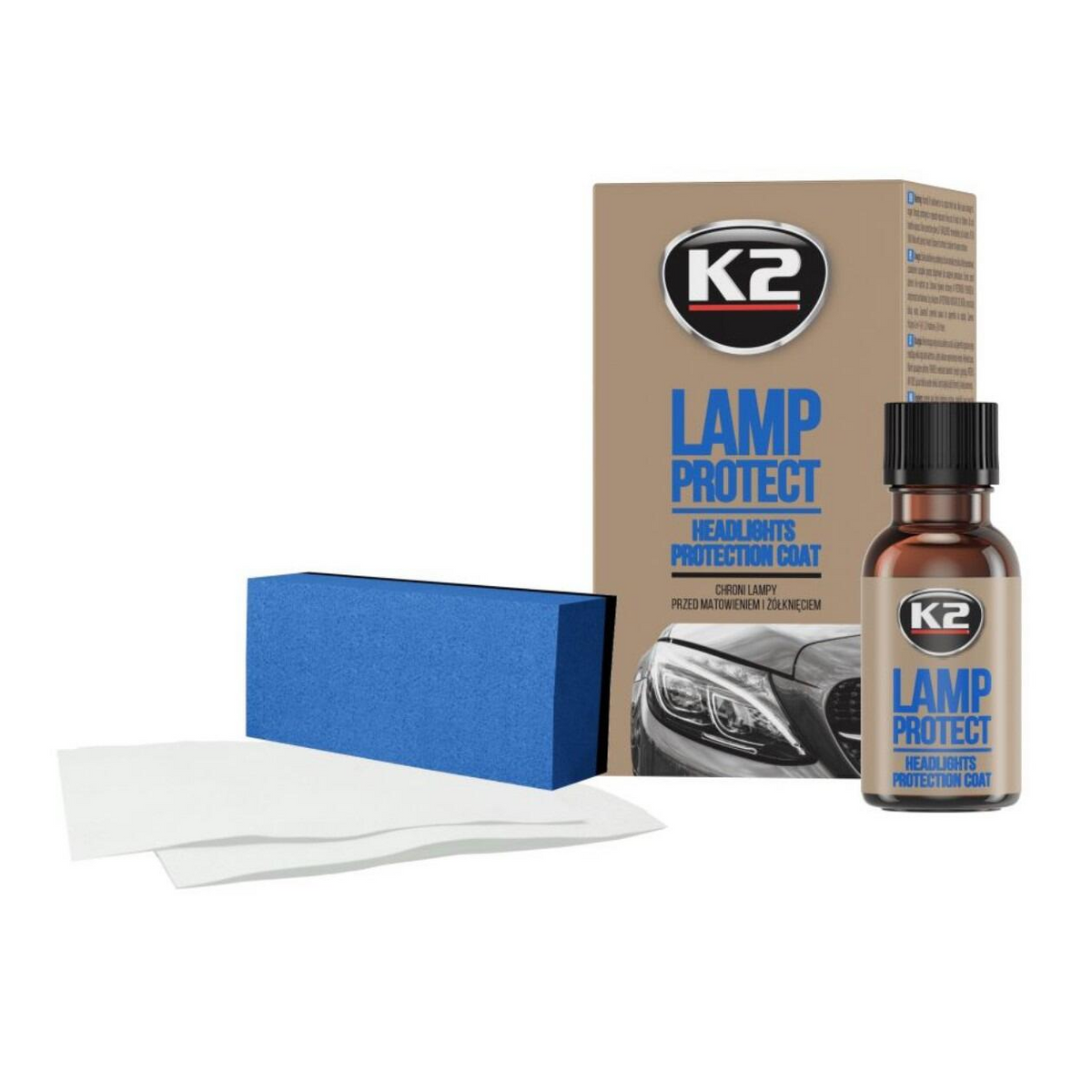 K2 Lamp Protect - Long-Lasting Headlight Protective Coating, 10ml