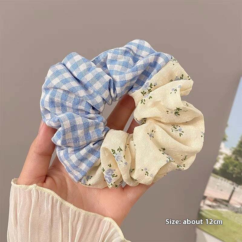 Summer Super Fairy Sweet Lace Large Intestine Hair Ring