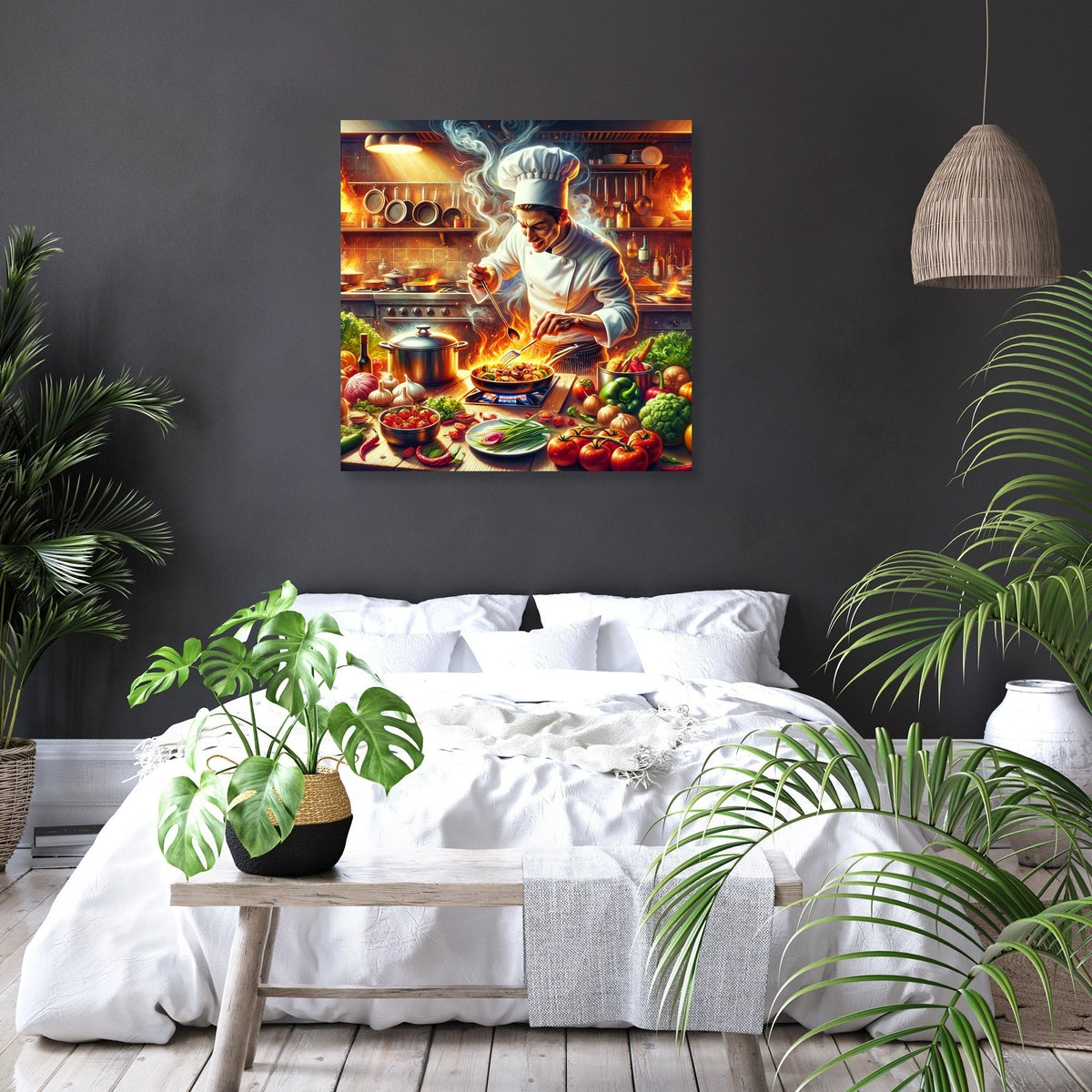 Gourmet Chef Canvas