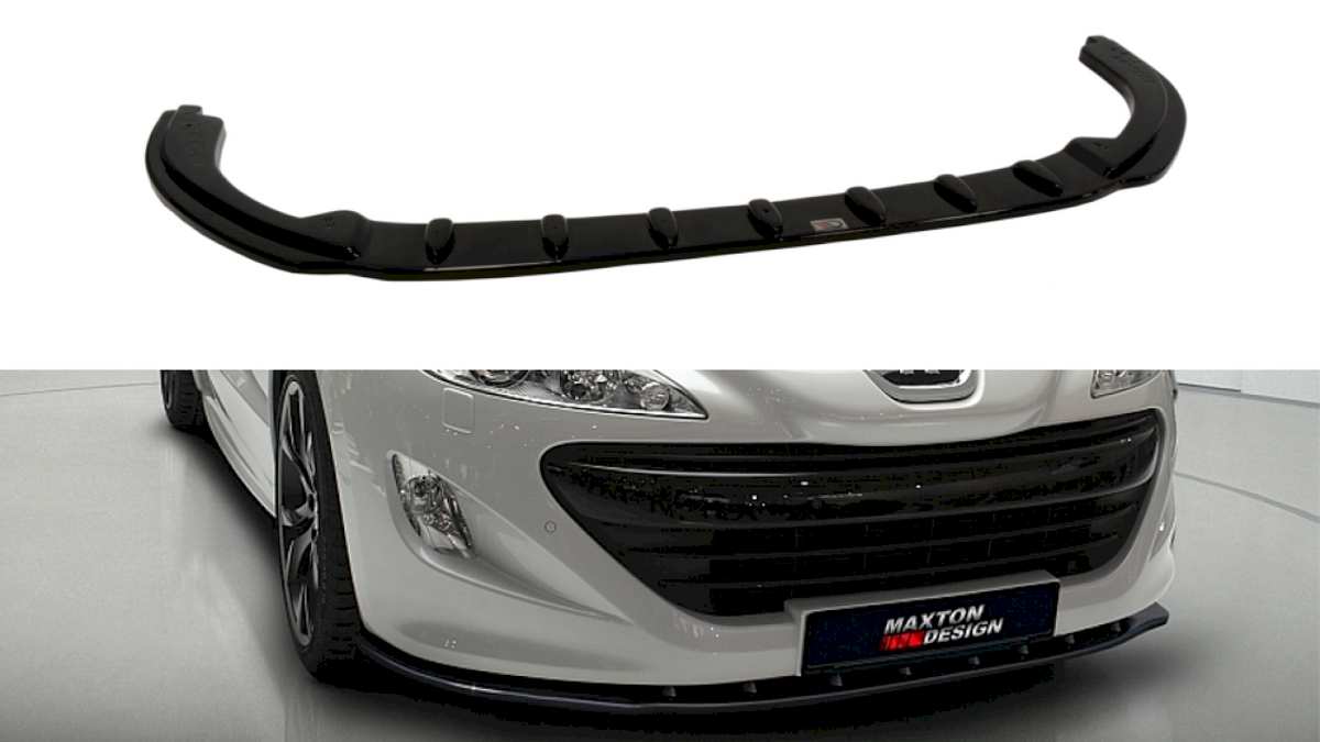 Maxton Design - Aftermarket  FRONT SPLITTER V.1 PEUGEOT RCZ (2010-12)