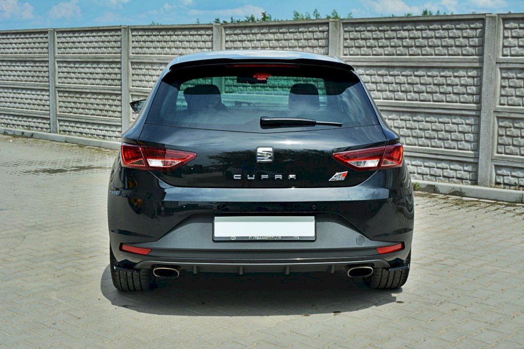 Maxton Design - Aftermarket  REAR SIDE SPLITTERS SEAT LEON III CUPRA / FR