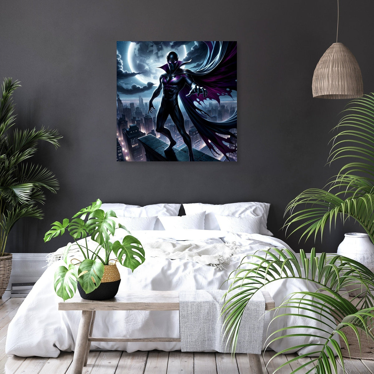 Shadow Vortex Canvas