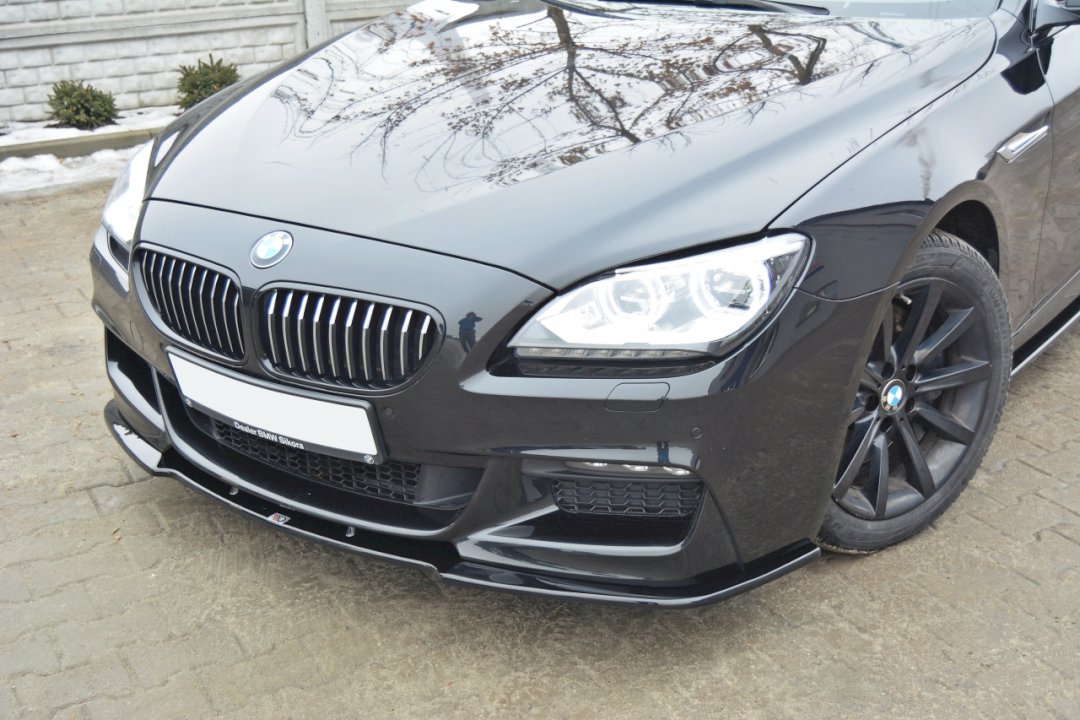 Maxton Design - Aftermarket  FRONT SPLITTER BMW 6 GRAN COUPE M-SPORT (2012-2018)