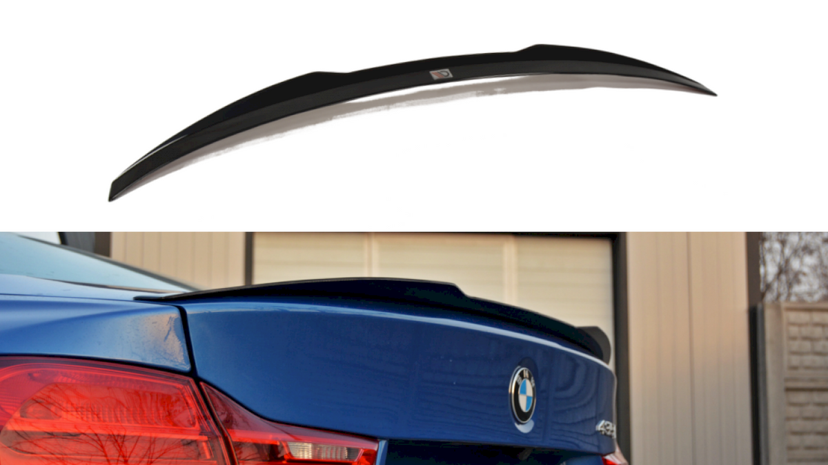 Maxton Design - Aftermarket  SPOILER EXTENSION CAP BMW 4 F32 (2013-2016)