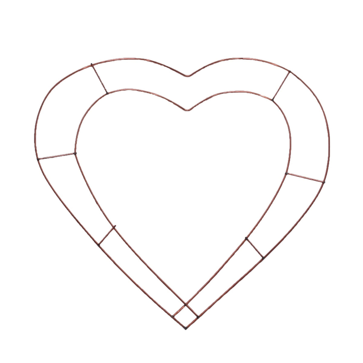 Open Heart Wire Frame (15 Inch)