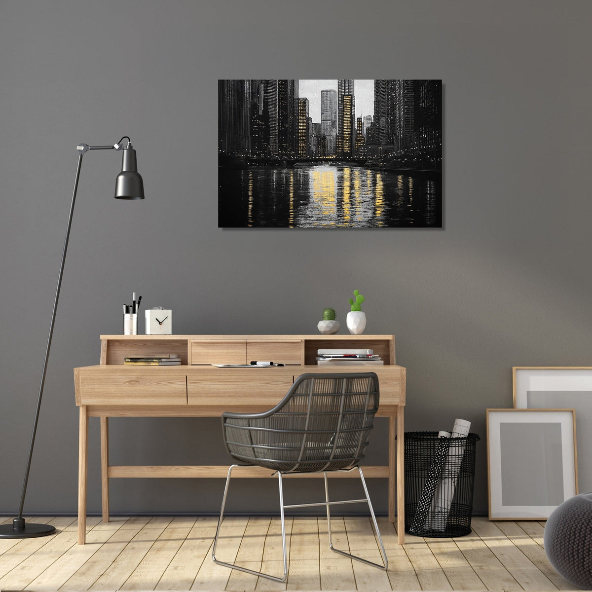Golden Reflections Canvas