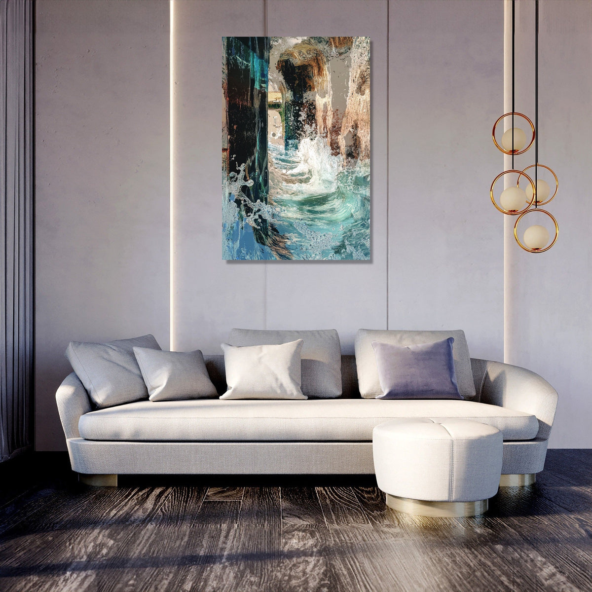 Harmony in Turmoil Canvas