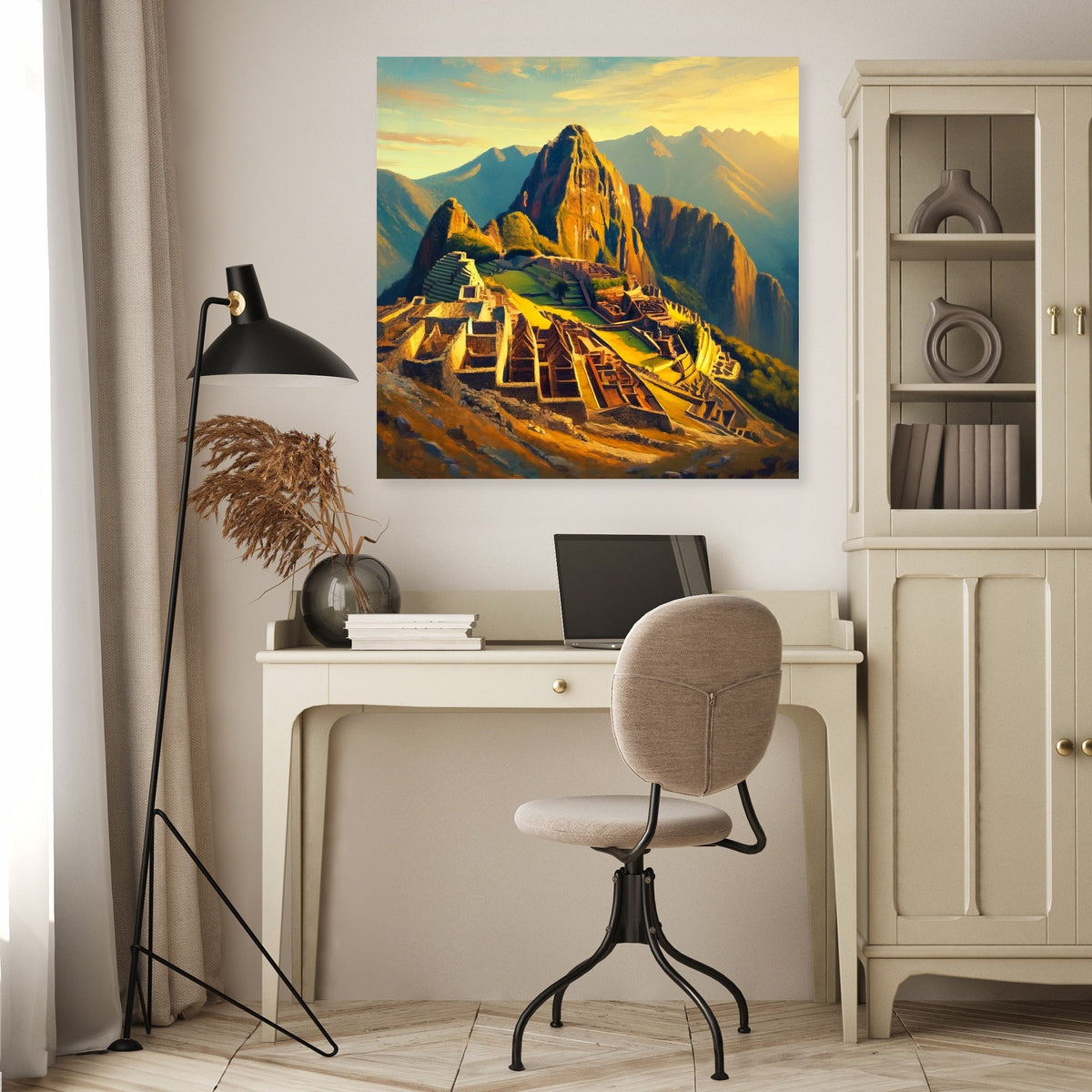 Machu Picchu Sunrise Canvas