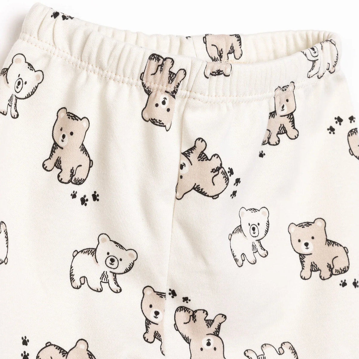 HelloBaby Animal 2 Pack Embroidered Footed Baby Bottoms (Newborn to 9 Months)