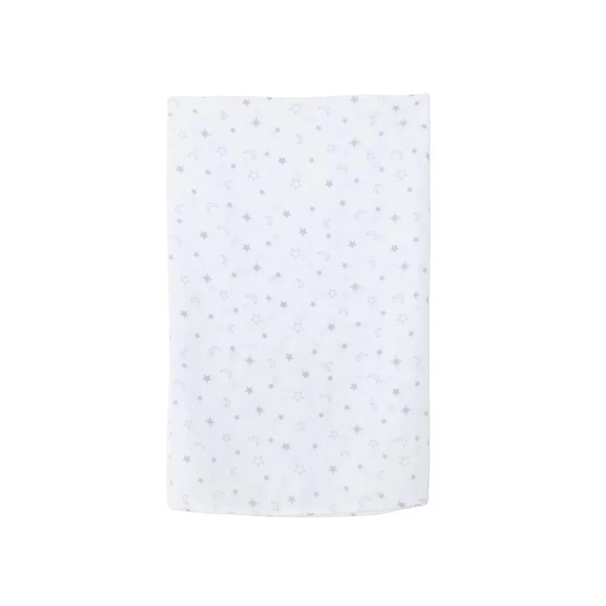 Mollia Star Print Muslin Baby Blanket (90 x 110 cm) - Ecru