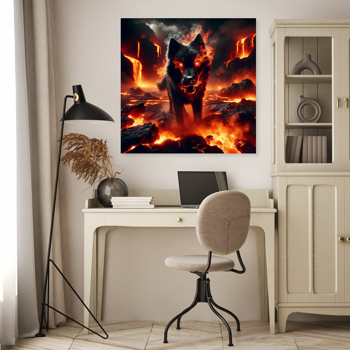 Hellhound of the Underworld Canvas