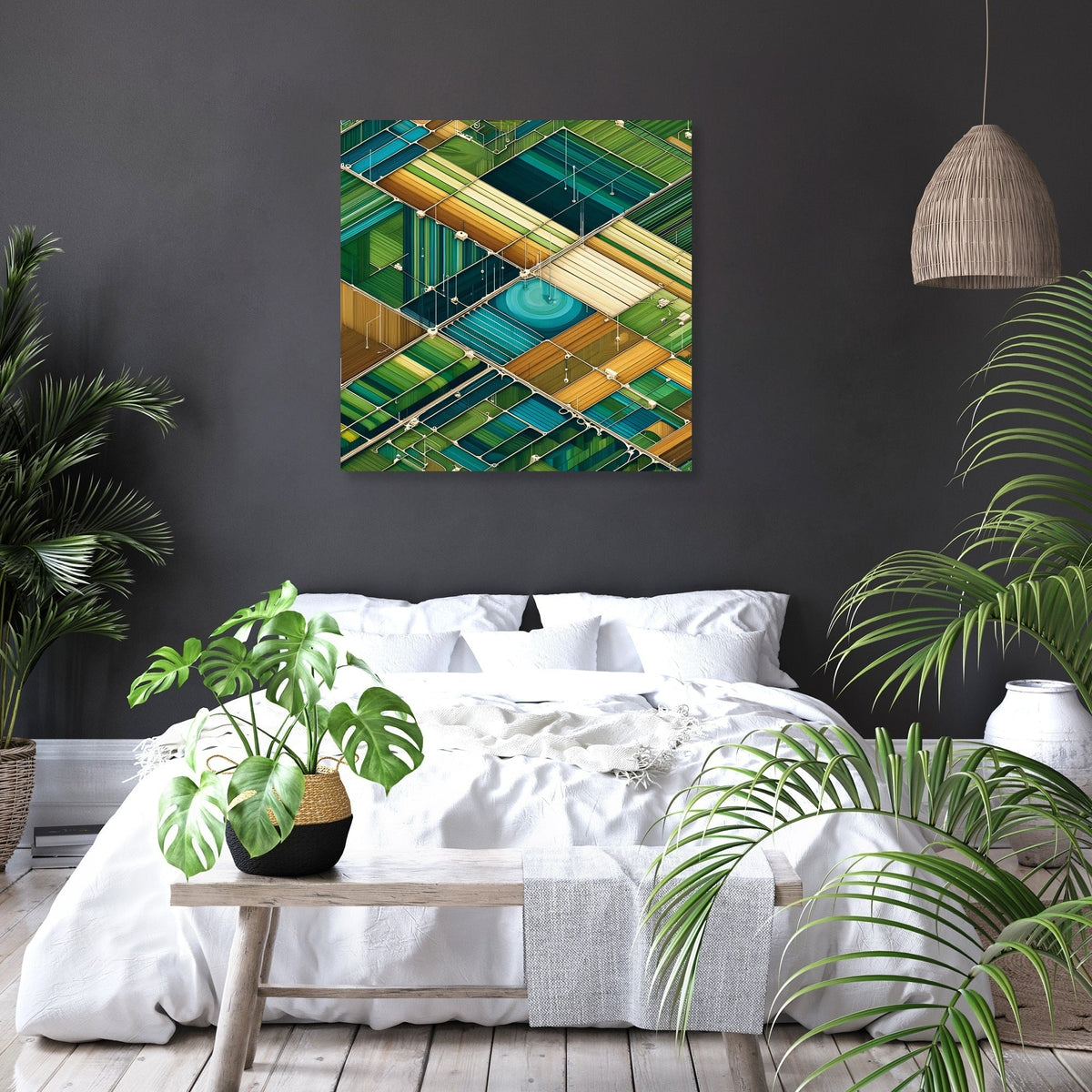 Farm Patterns Canvas