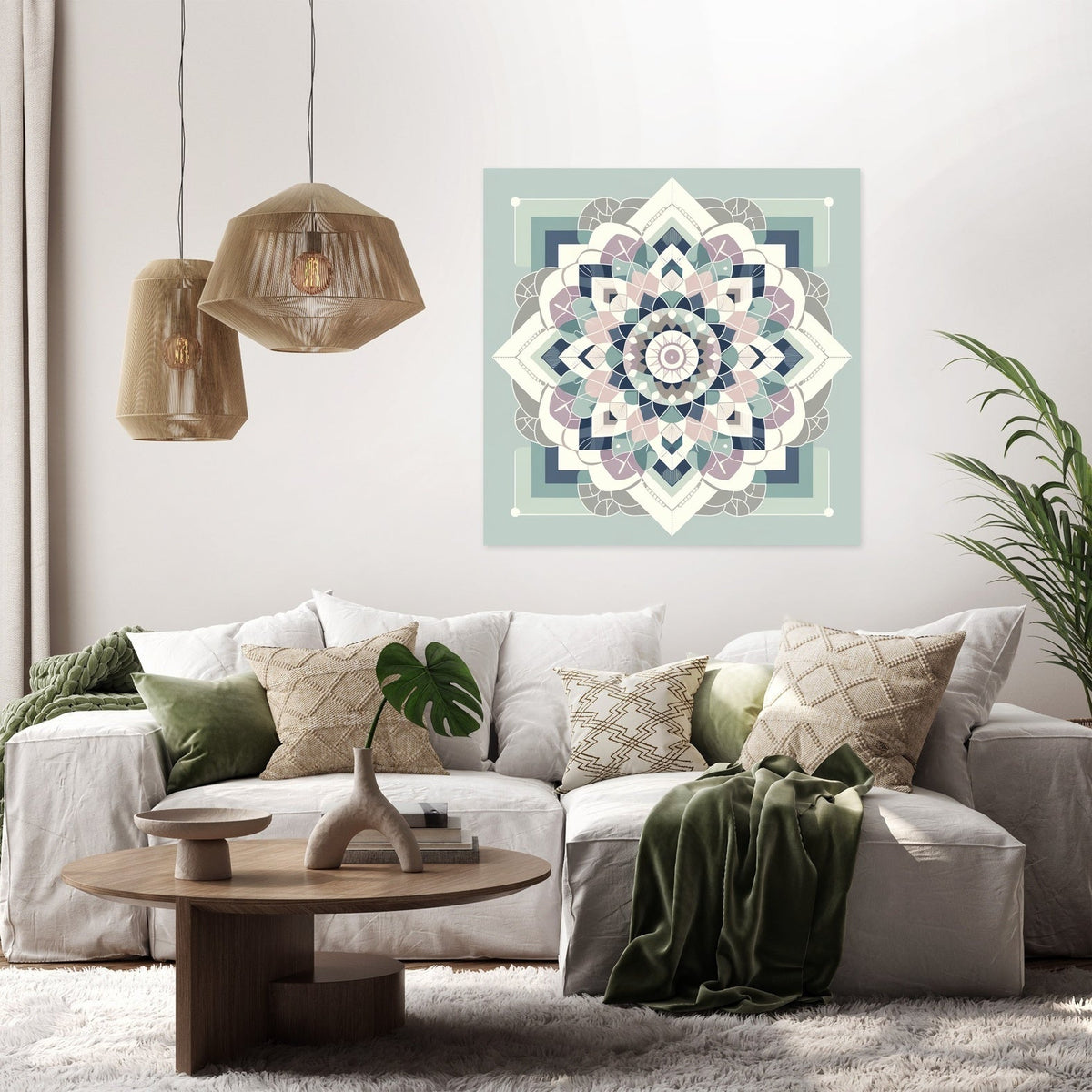 Harmonic Layers Canvas