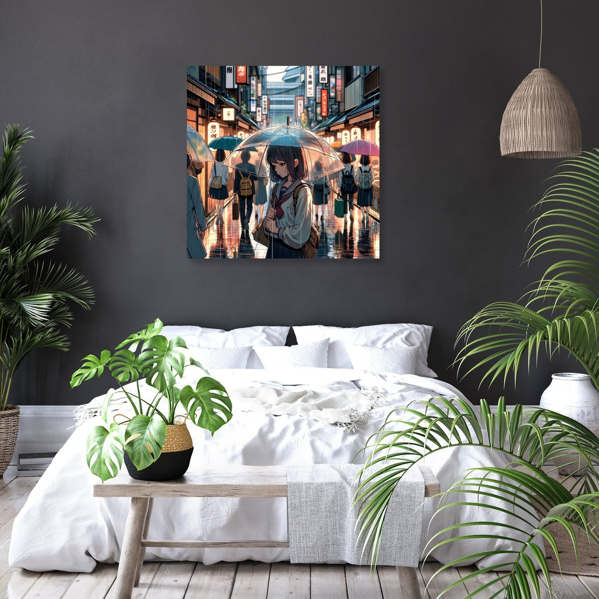 Rainy Day Reflections Canvas