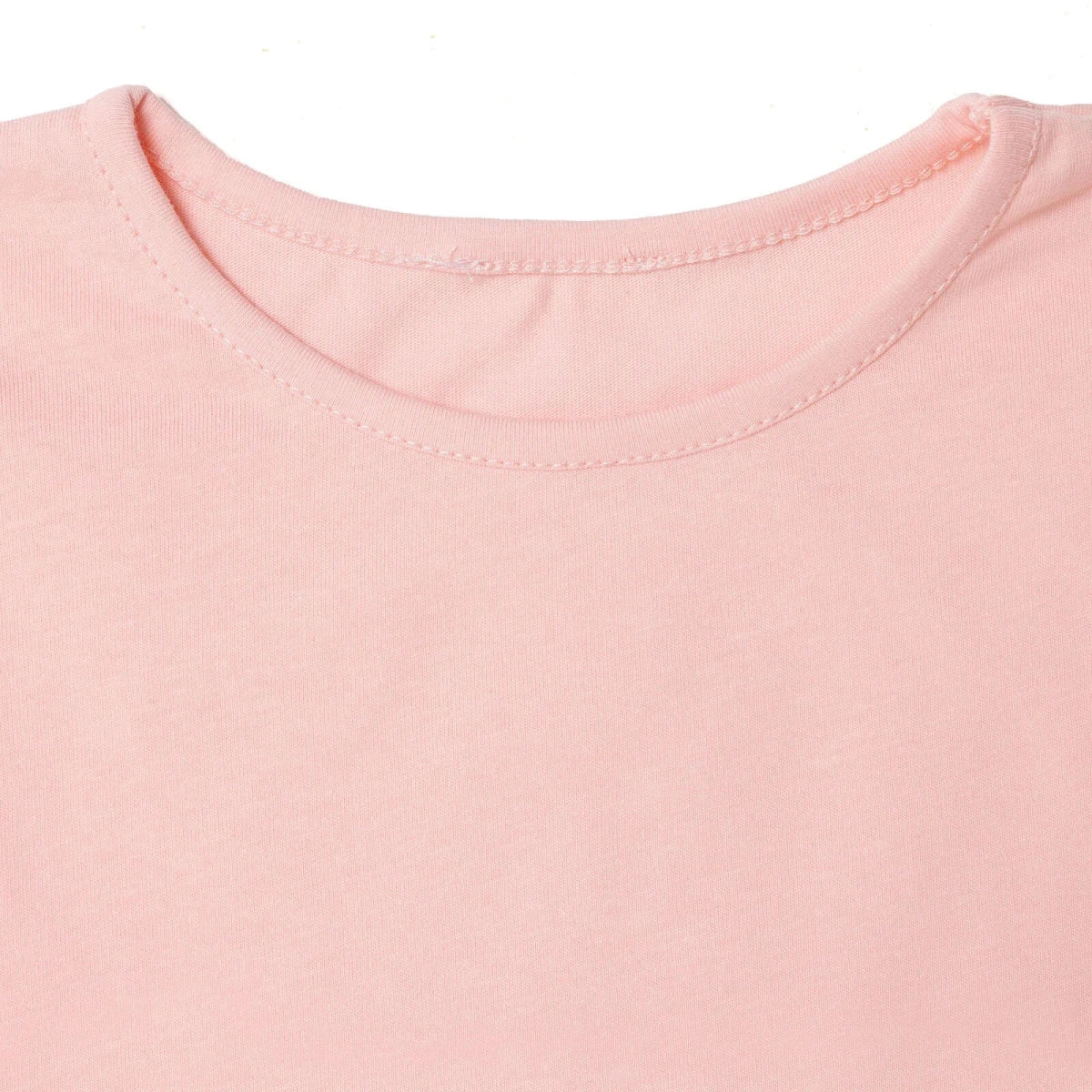 HelloBaby Short Sleeve Jersey Baby Top (3-6 Months to 3-4 Years) - Powder