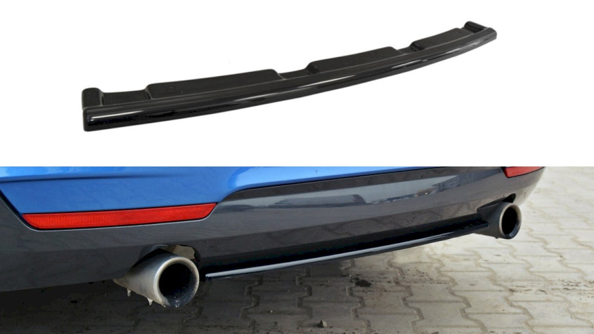 Maxton Design - Aftermarket  Central Rear Splitter BMW 4 Coupe / Gran Coupe / Cabrio M-Pack F32 / F36 / F33