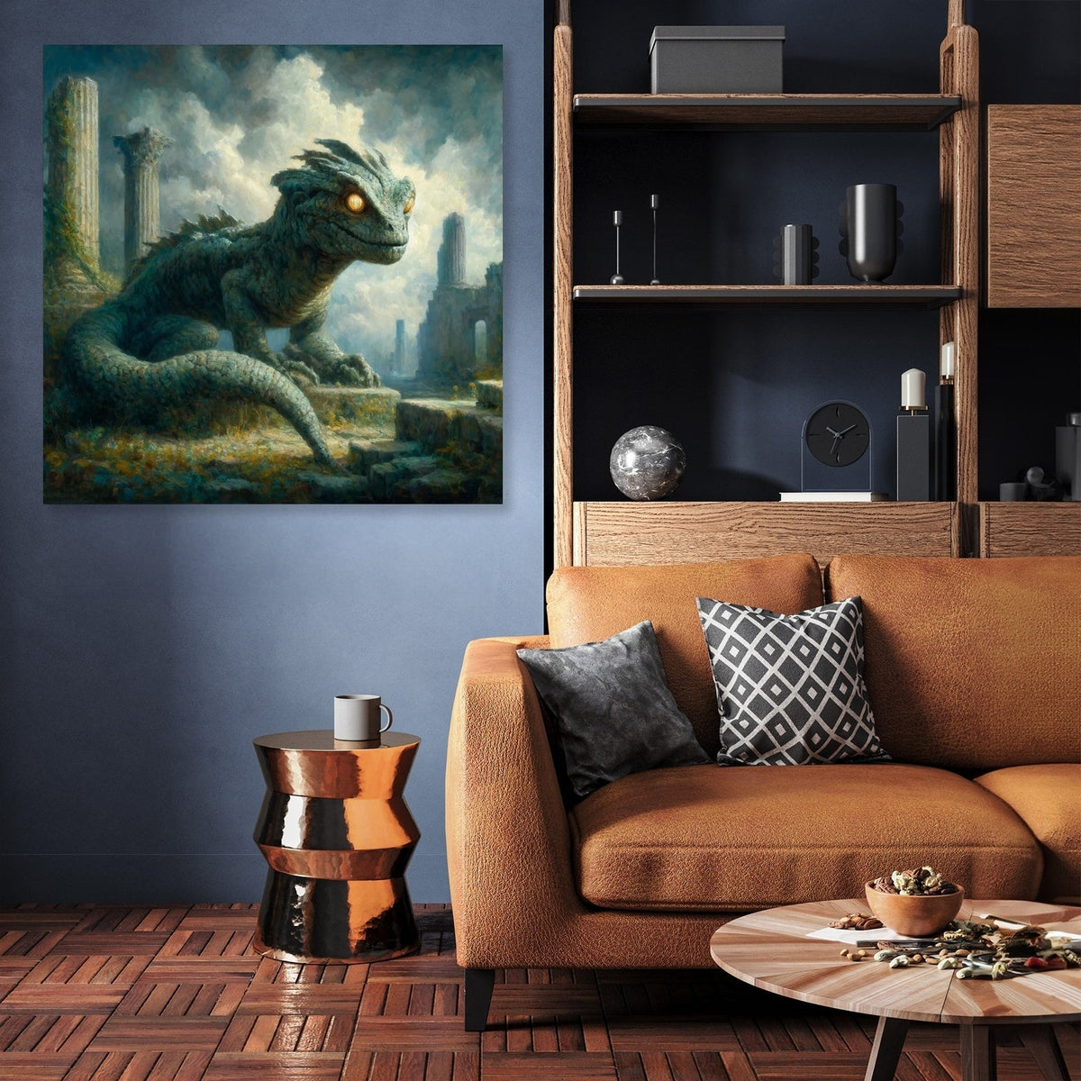 Forgotten Basilisk Ruins Canvas