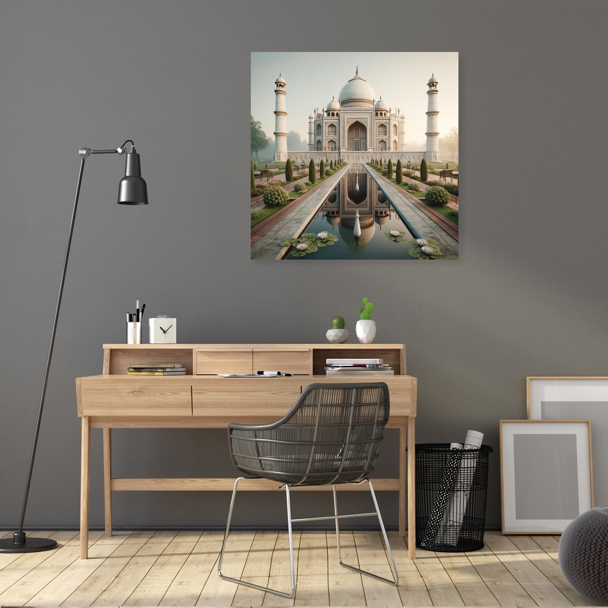 Dawn at Taj Canvas