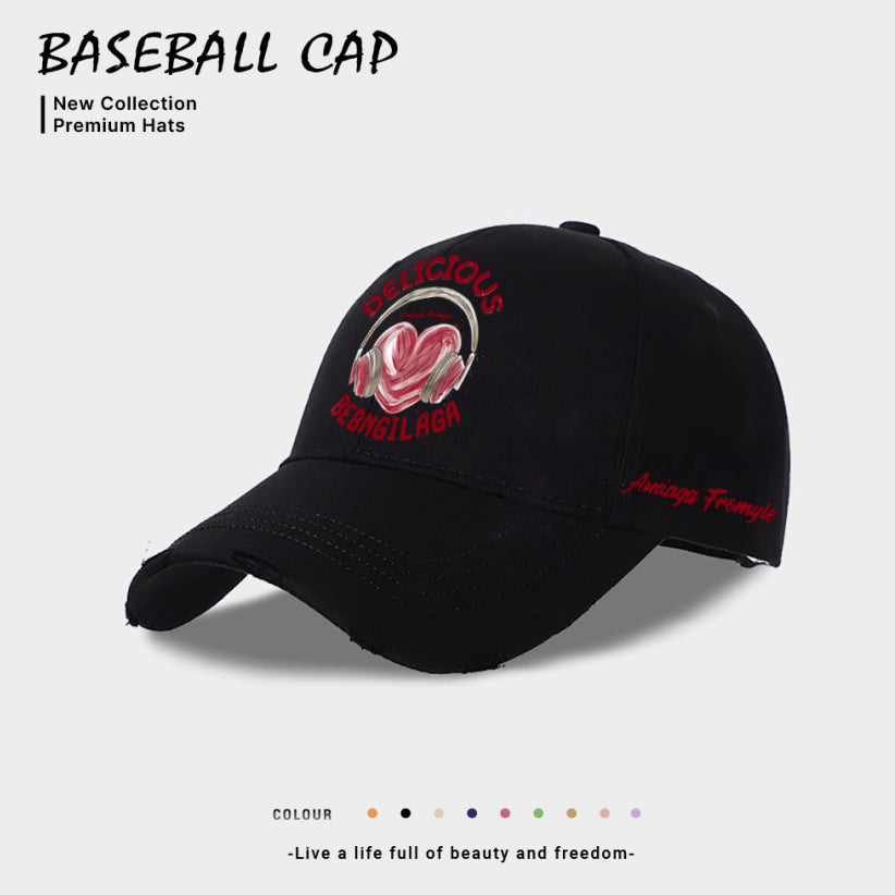 European And American Style Casual Baseball Cap For Women