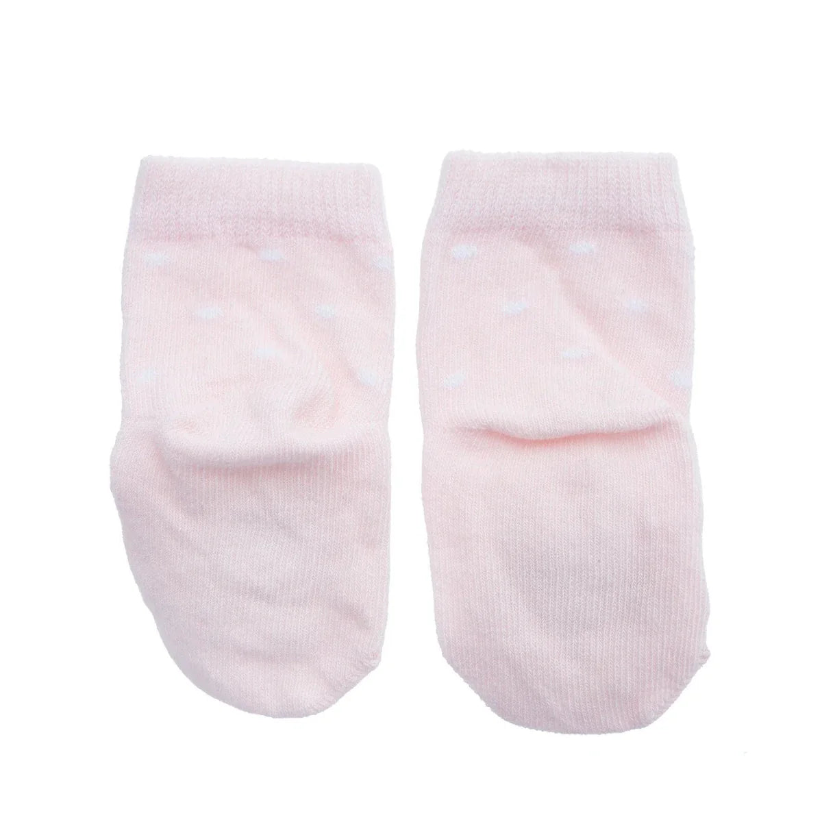 HelloBaby Floral Print Novelty Baby Socks (Newborn to 12 Months) - Pink