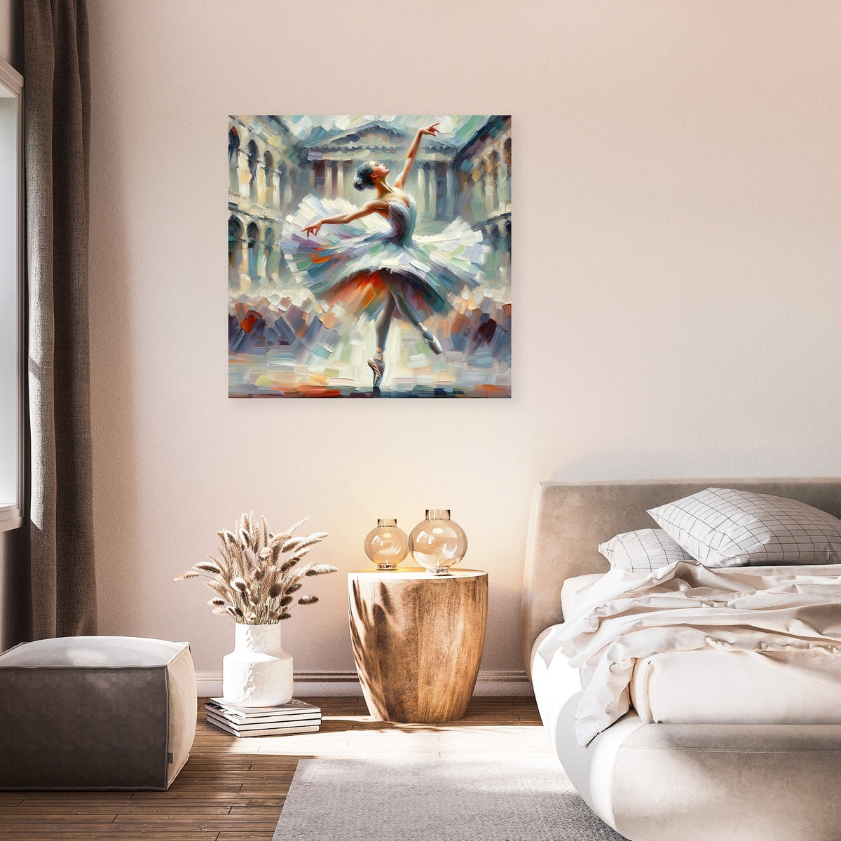 Graceful Spin Canvas