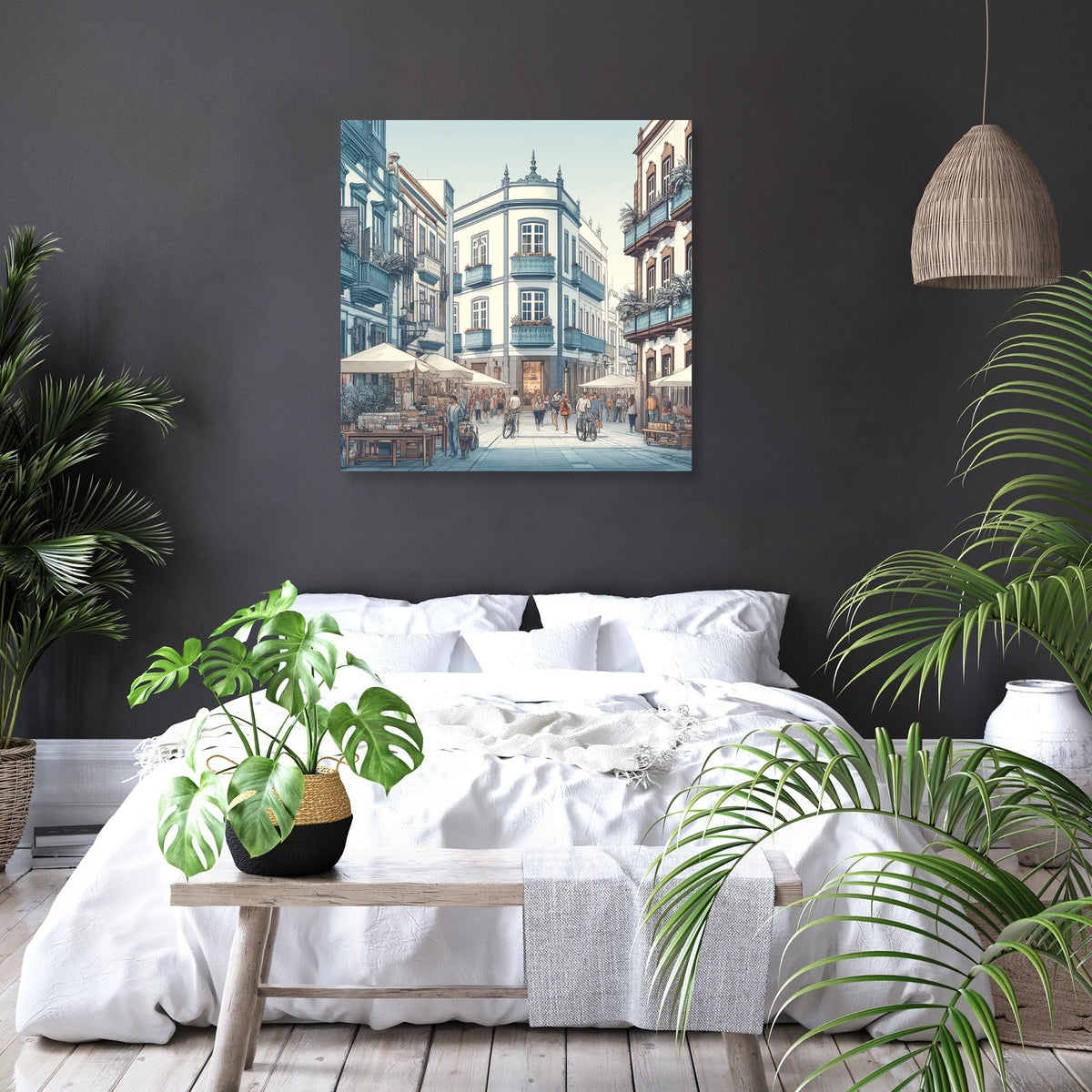 Calle Castillo Canvas